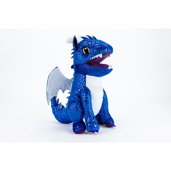 DRAGON PLUSH DICE BAG - BLUE2