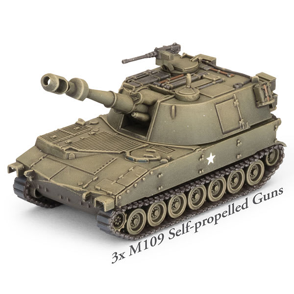 WORLD WAR 3: AMERICAN- STARTER FORCE- M48 PATTON TANK COMPANY (PLASTIC) - LIMITED EDITION4