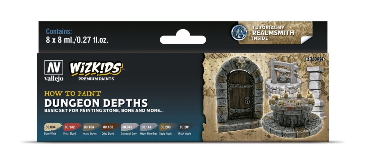 WIZKIDS PREMIUM SET BY VALLEJO DUNGEON DEPTHS1