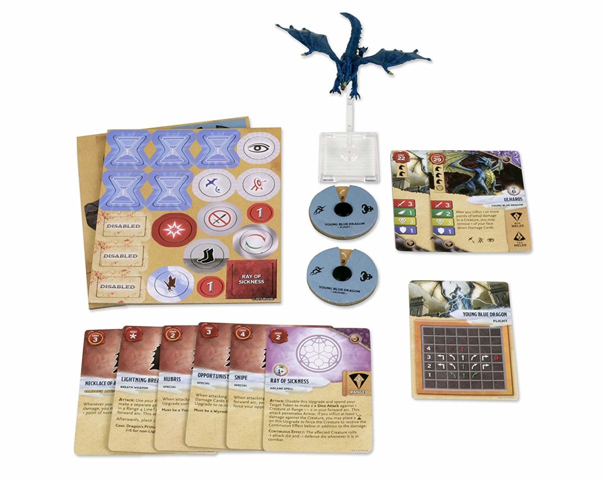 D&D ATTACK WING: WAVE SEVEN BLUE DRAGON (INGLES)2