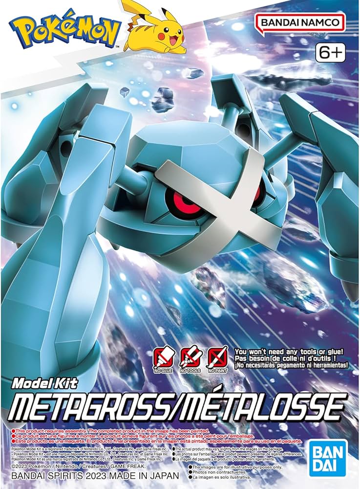 MODEL KIT POKEMON METAGROSS BANDAI HOBBY1