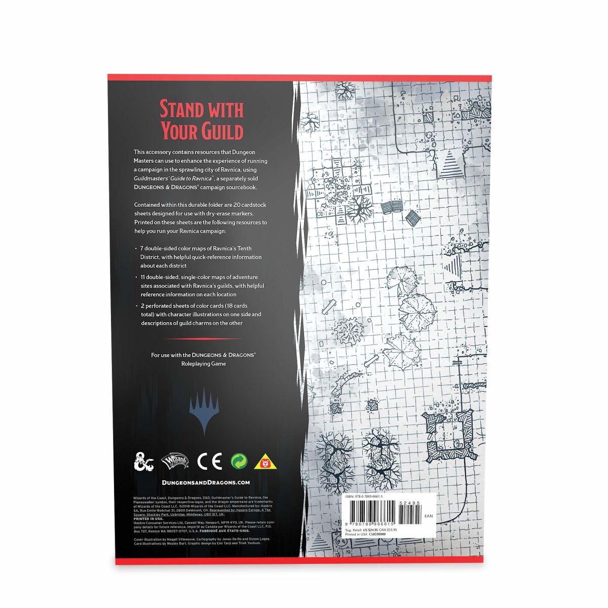D&D GUILDMASTERS' GUIDE TO RAVNICA - INVERSON MAP PACK (5TA EDICION) (INGLES)4