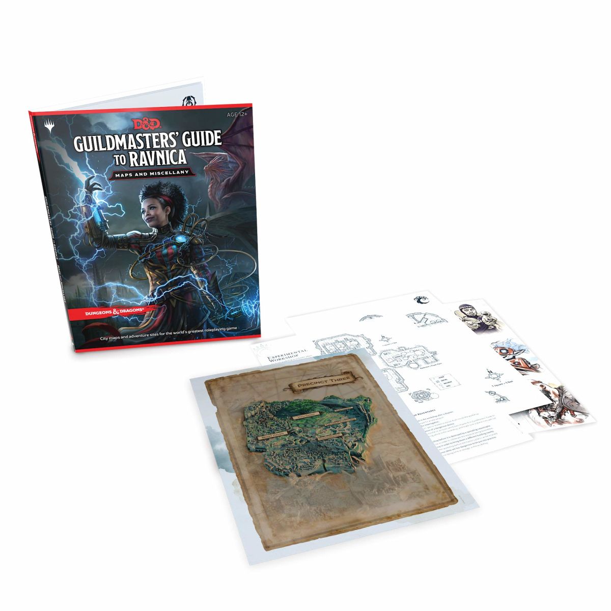 D&D GUILDMASTERS' GUIDE TO RAVNICA - INVERSON MAP PACK (5TA EDICION) (INGLES)1