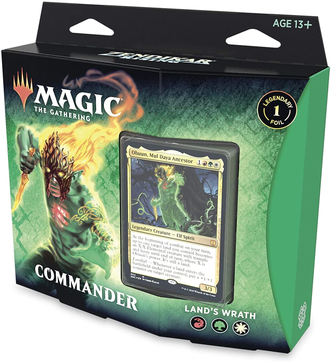 ZENDIKAR RISING COMMANDER IRA DE LA TIERRA1