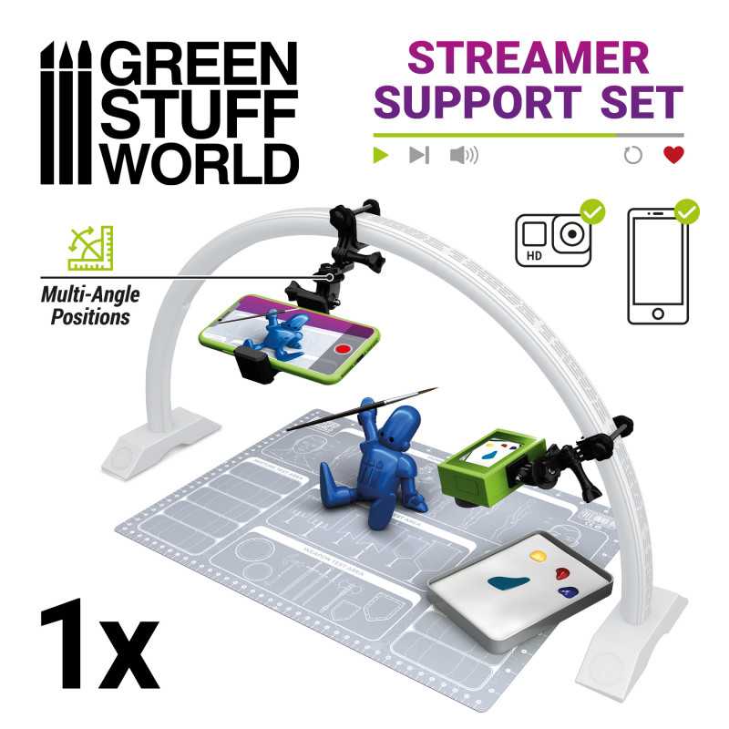 SET SOPORTE STREAMER PARA LAMPARA DE ARCO LED1
