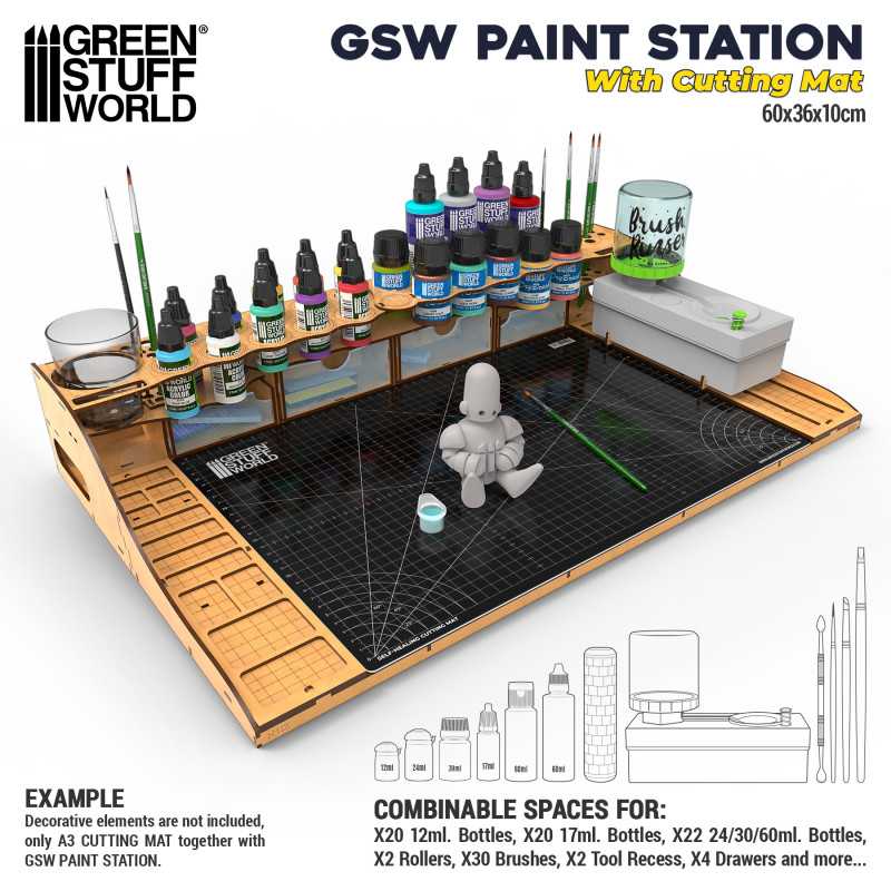PAINT STATION CON TAPETE DE CORTE1