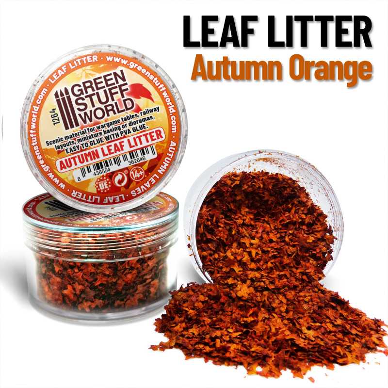 HOJAS NATURALES MODELISMO - NARANJA OTOÑO1