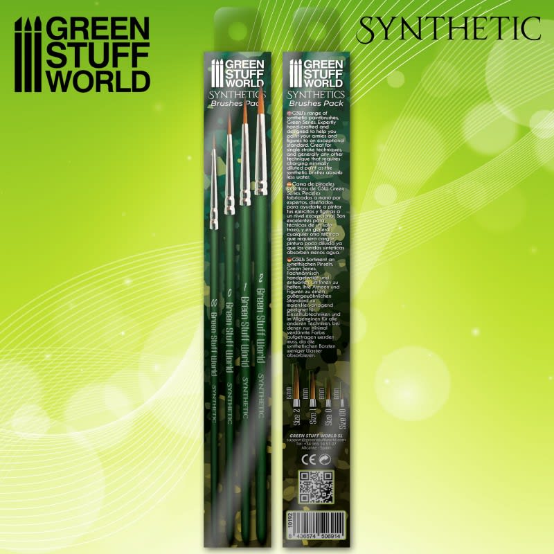 GREEN SERIES SET PINCELES SINTETICOS2