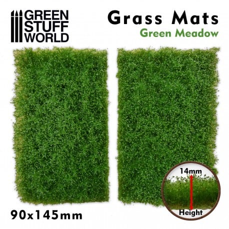 TAPETES RECORTADOS DE HIERBA - PRADERA VERDE1