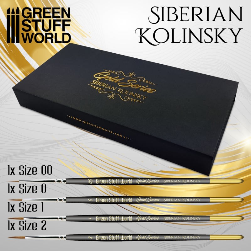 SET PINCELES PREMIUM - GOLD SERIES2