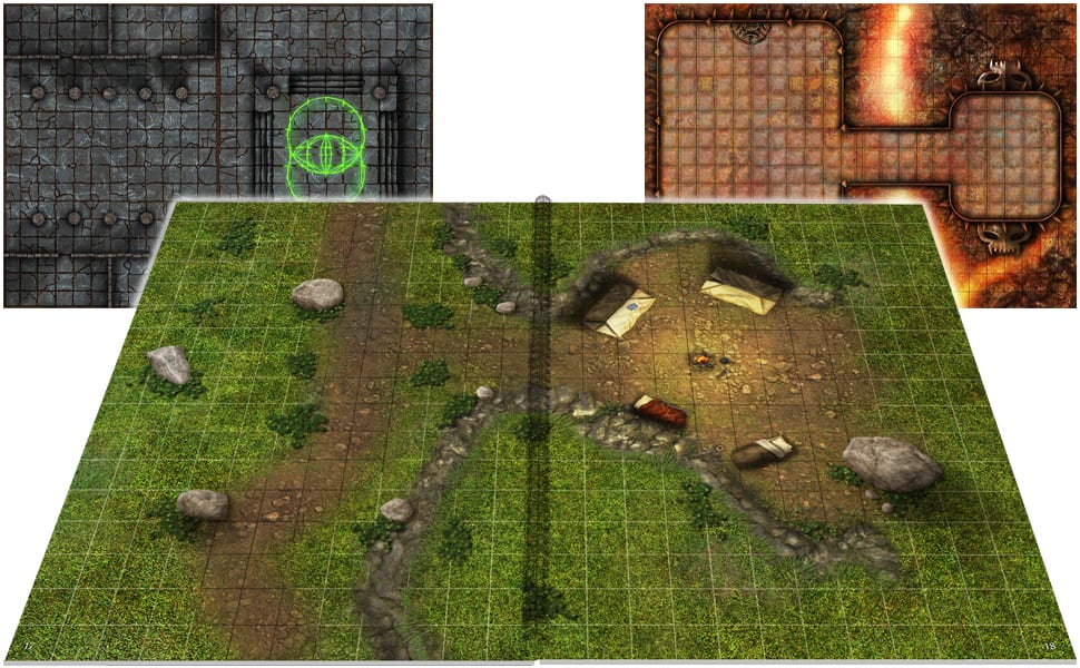 BATTLE MAT - GIANT BOOK OF BATTLE MATS, VOL 33