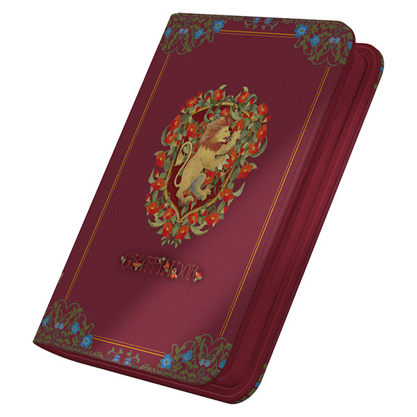 PORTFOLIO: 8-POCKET ZIPFOLIO 160+ XENOSKIN- HARRY POTTER- 4 HOUSES- GRYFFINDOR2