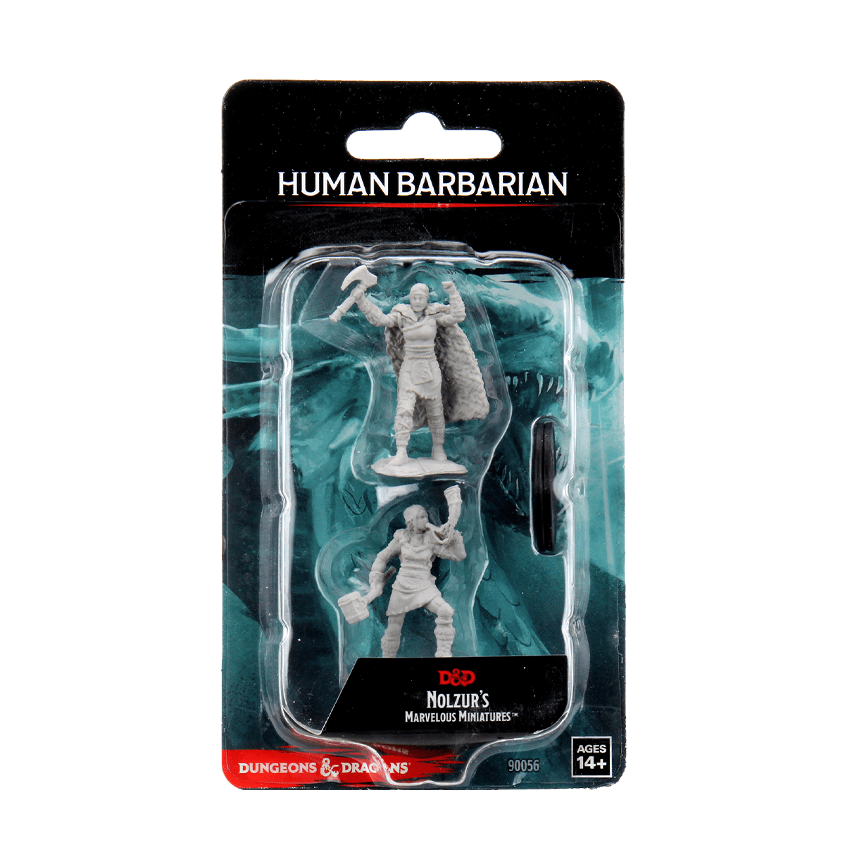 D&D NOLZUR'S MARVELOUS MINIATURES: FEMALE HUMAN BARBARIAN1