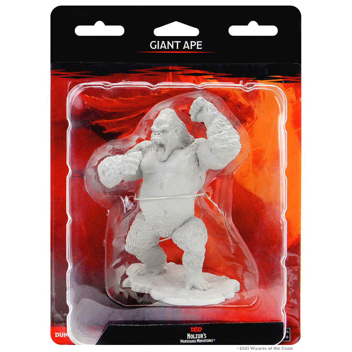 D&D NOLZUR'S MARVELOUS MINIATURES: GIANT APE1