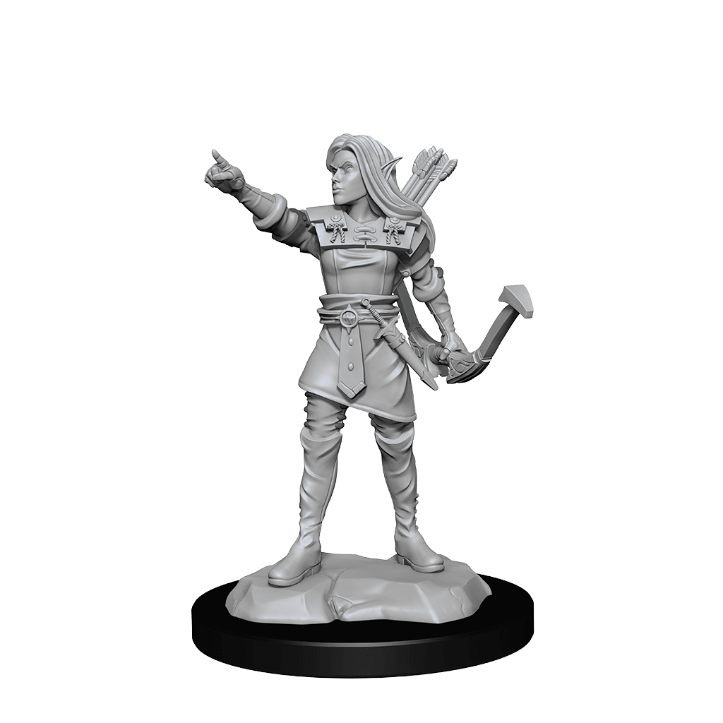 D&D NOLZUR'S MARVELOUS MINIATURES: ELF RANGER FEMALE1