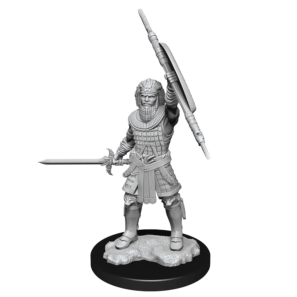 D&D NOLZUR'S MARVELOUS MINIATURES: HUMAN FIGHTER MALE1