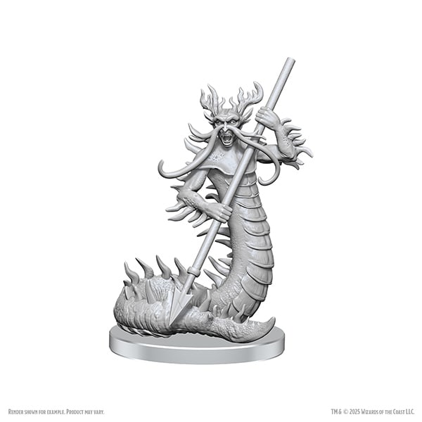 D&D NOLZUR'S MARVELOUS MINIATURES: UNPAINTED MINIS- WAVE 26- CLASSIC SALAMANDER1
