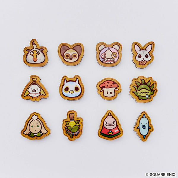 MAGNET: FINAL FANTASY XIV- MINION ACRYLIC MAGNET VOL.3 DISPLAY (12 MAGNETS)1