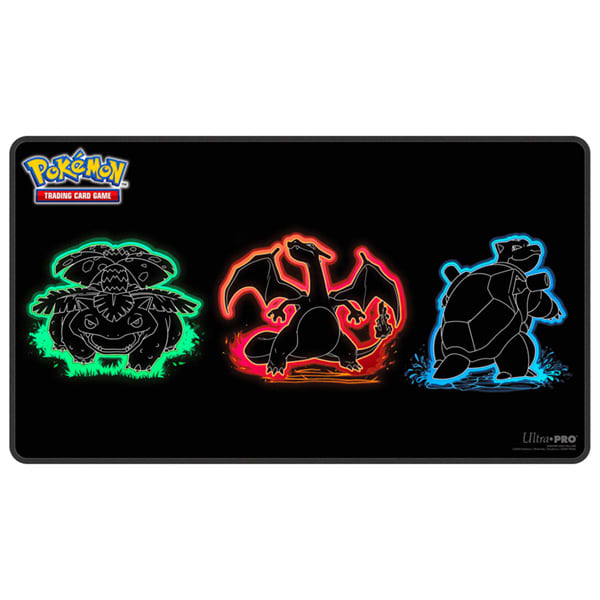 PLAYMAT: POKEMON FOIL- NEON KANTO1
