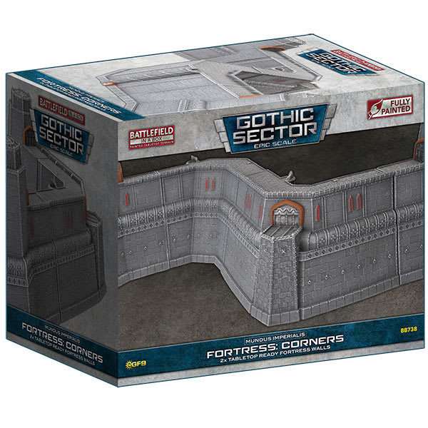BATTLEFIELD IN A BOX: MUNDUS IMPERIALIS- FORTRESS CORNER (X2)1