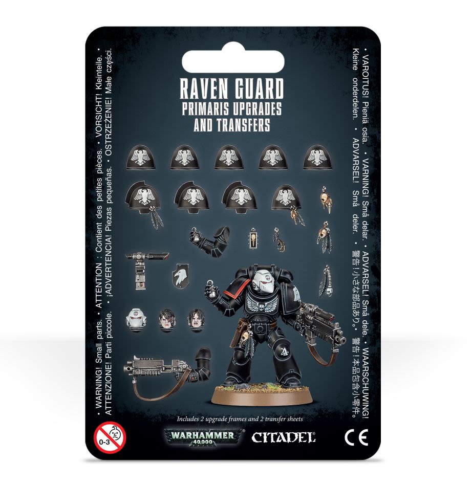 RAVEN GUARD PRIMARIS UPGRADES & TRANSFRS5