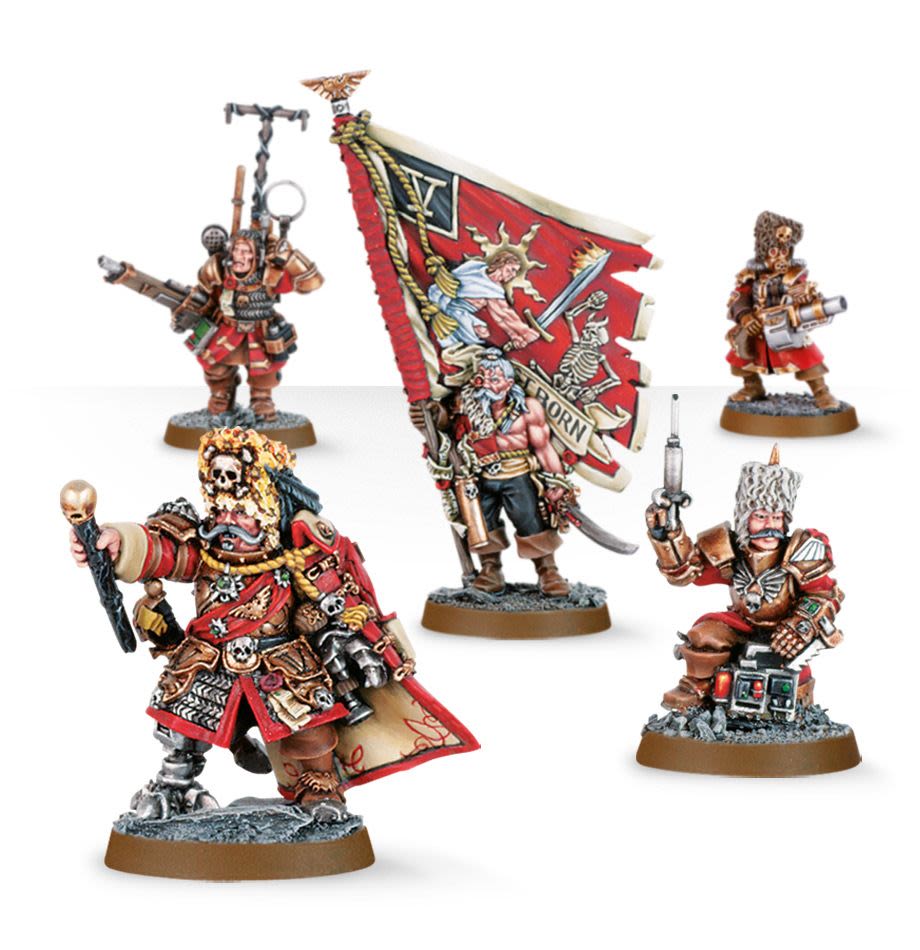 ASTRA MILITARUM VOSTROYAN: COMMAND SQUAD (MADE TO ORDER)1