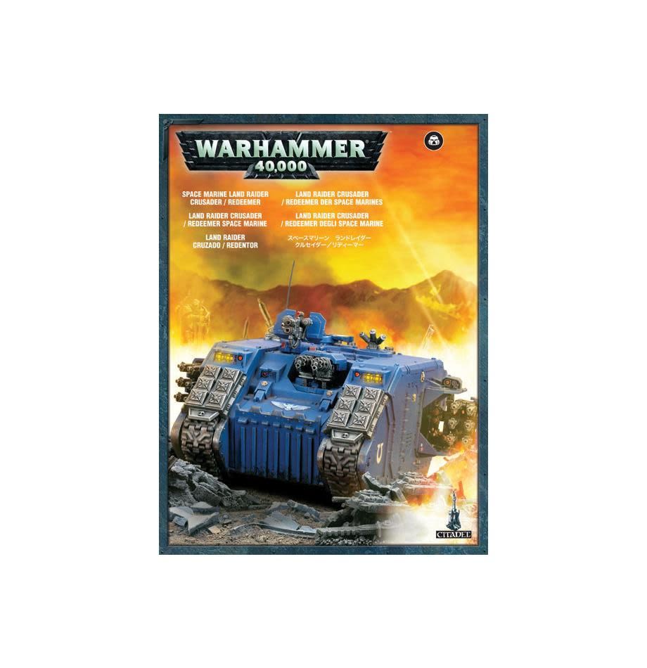 SPACE MARINE LAND RAIDER CRUSADER/REDEEMER2
