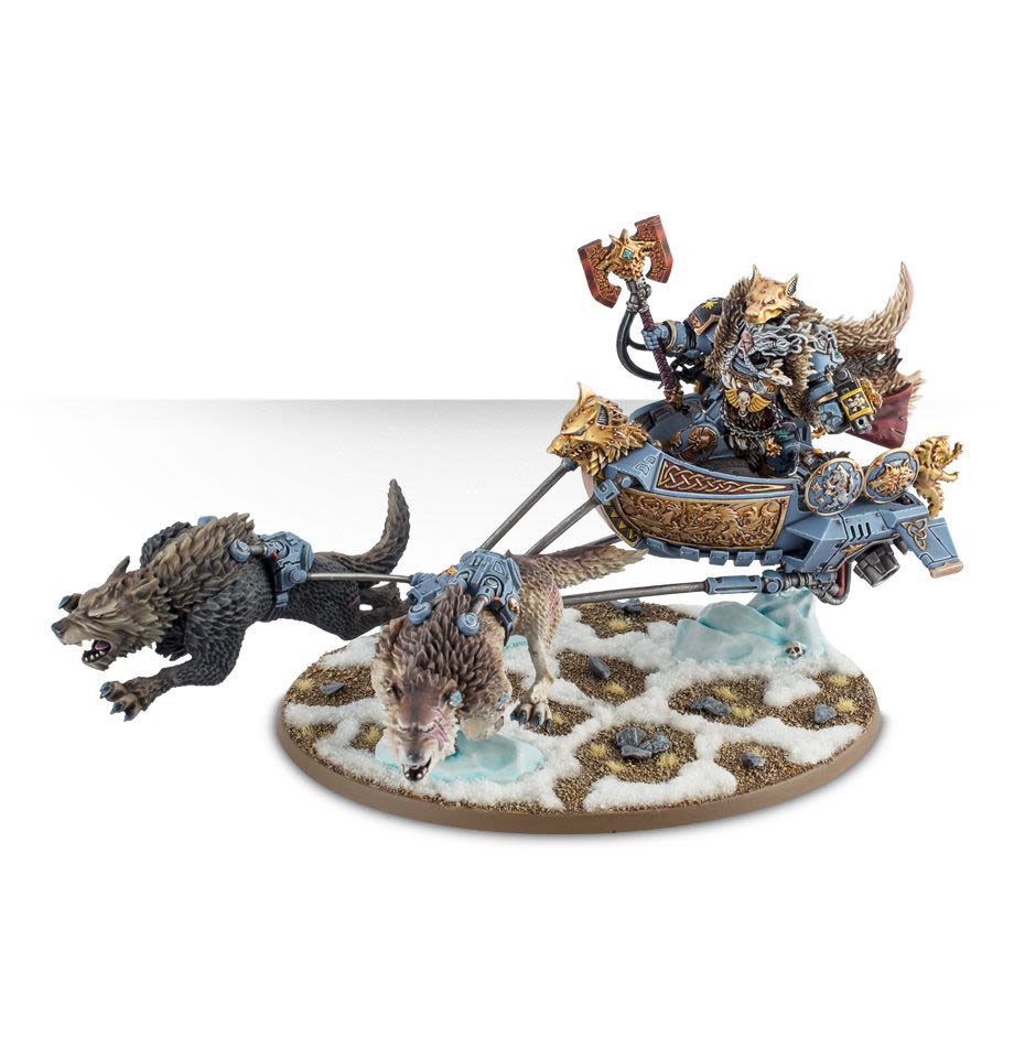 SPACE WOLVES: LOGAN GRIMNAR ON STORMRIDER1