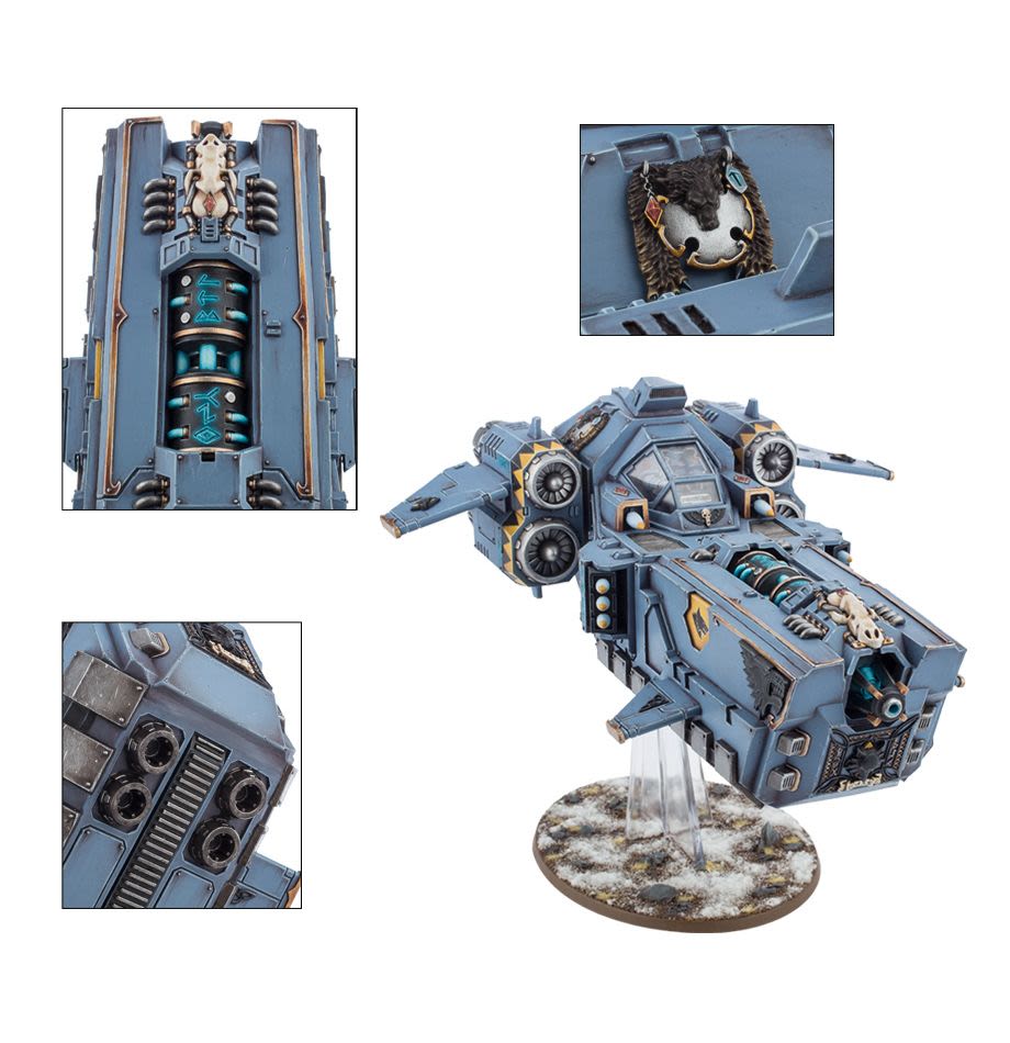 SPACE WOLVES STORMFANG GUNSHIP2