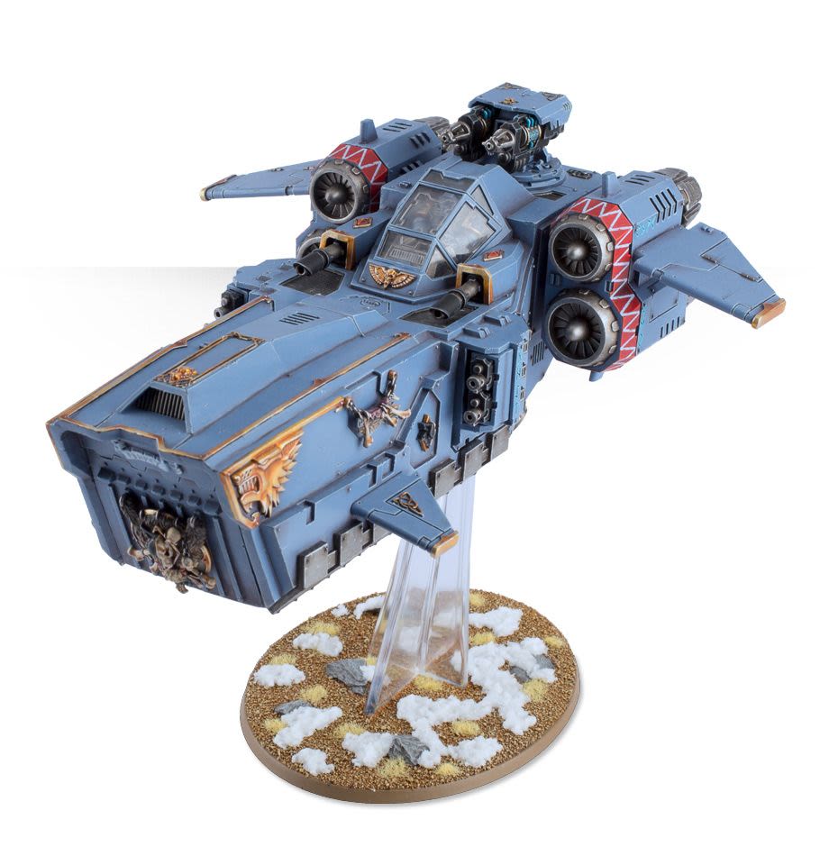 SPACE WOLVES STORMFANG GUNSHIP7