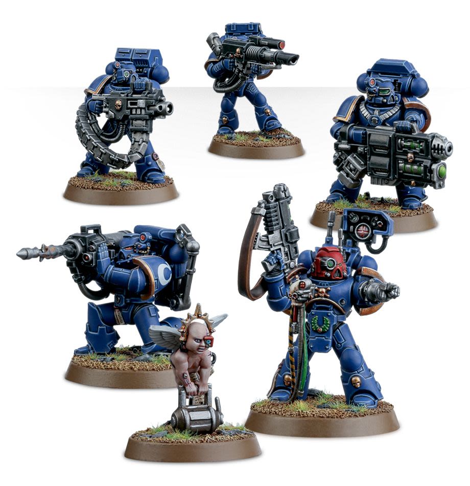 SPACE MARINE DEVASTATOR SQUAD1