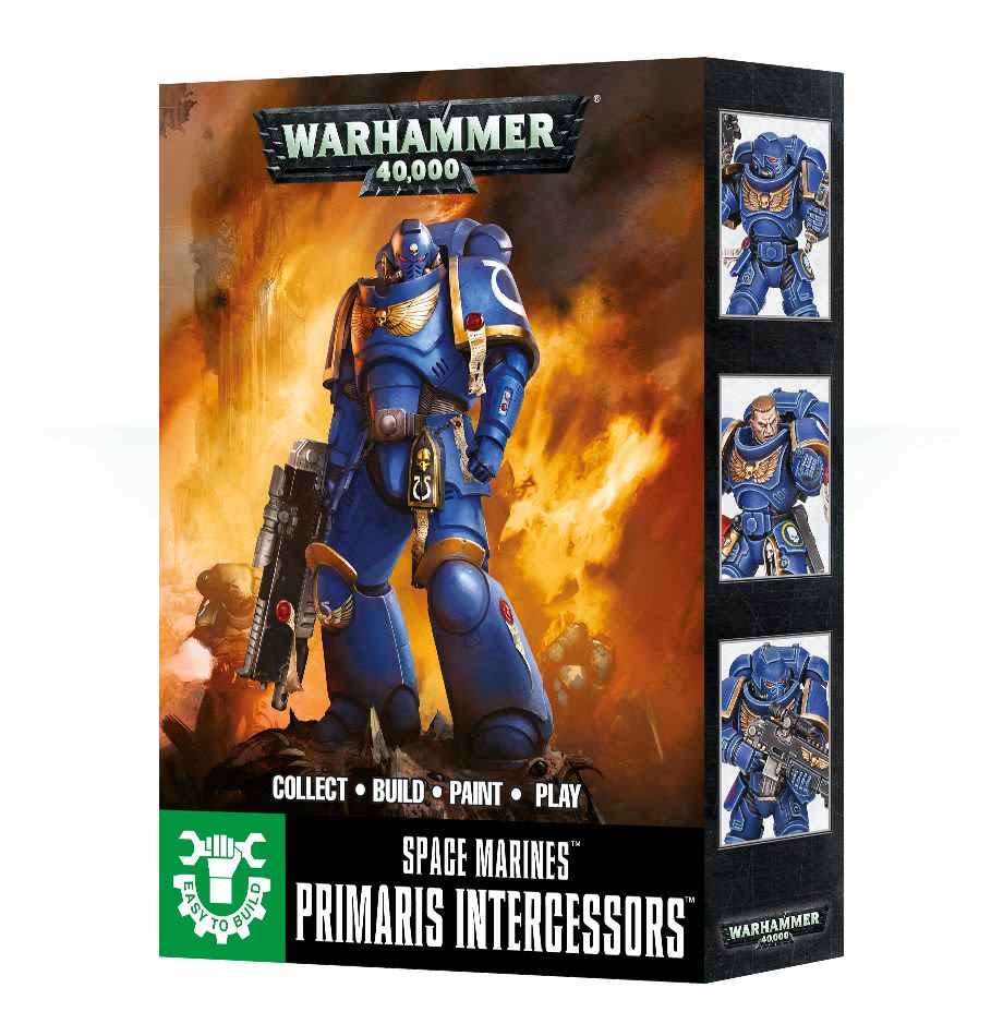SPACE MARINES PRIMARIS INTERCESSORS (EASY TO BUILD)6