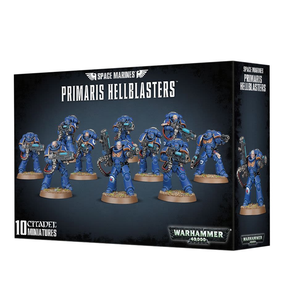 SPACE MARINES PRIMARIS HELLBLASTERS OLD SKU7