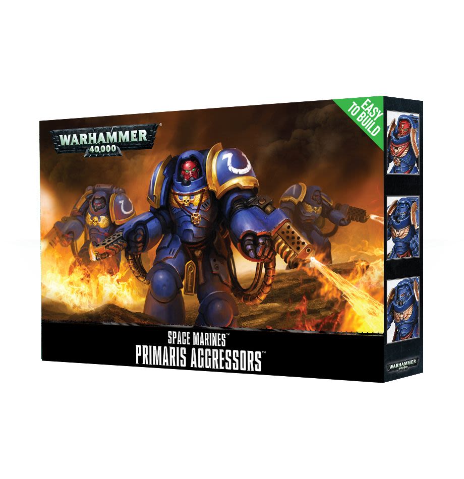 EASY TO BUILD - SPACE MARINES: PRIMARIS AGGRESSORS4