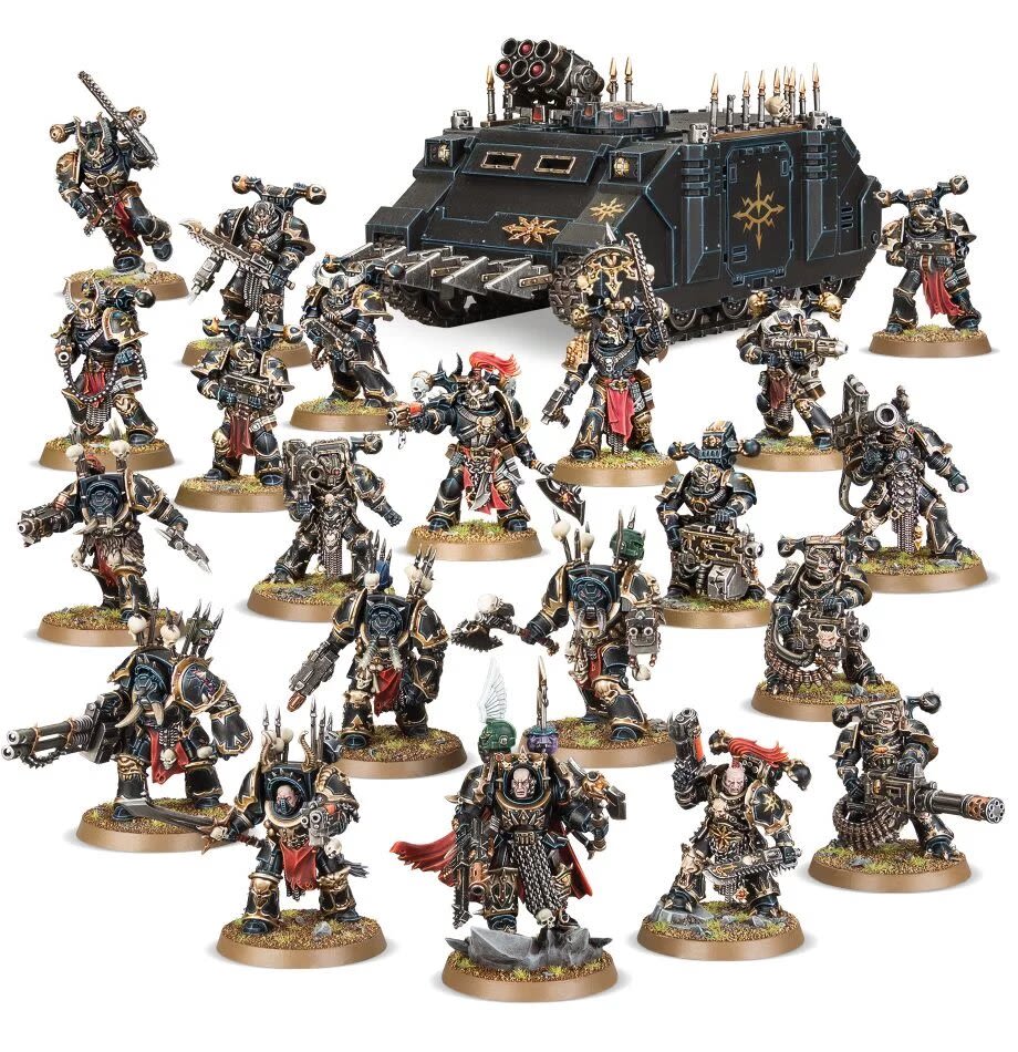 CHAOS SPACE MARINES VENGEANCE WARBAND - BATTLEFORCE1