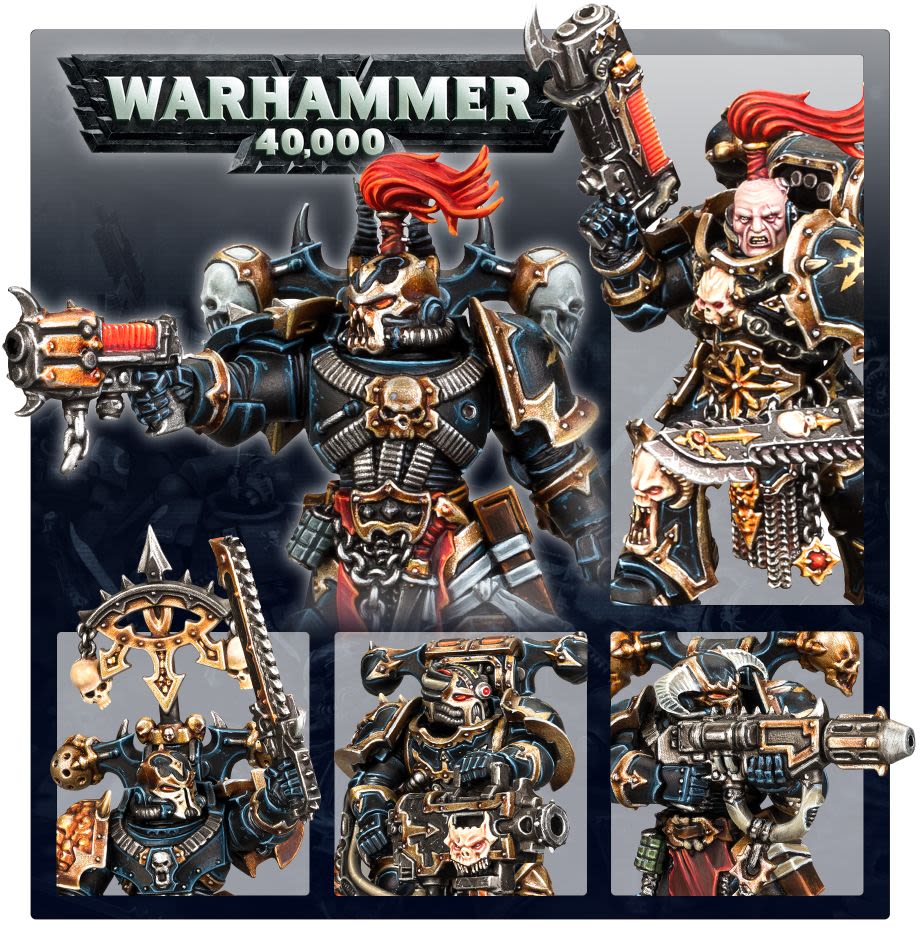 CHAOS SPACE MARINES VENGEANCE WARBAND - BATTLEFORCE2