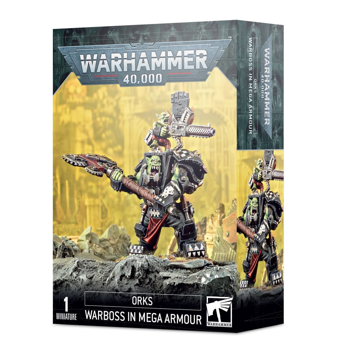 ORKS: ORK WARBOSS IN MEGA ARMOUR NUEVO ENVASE1