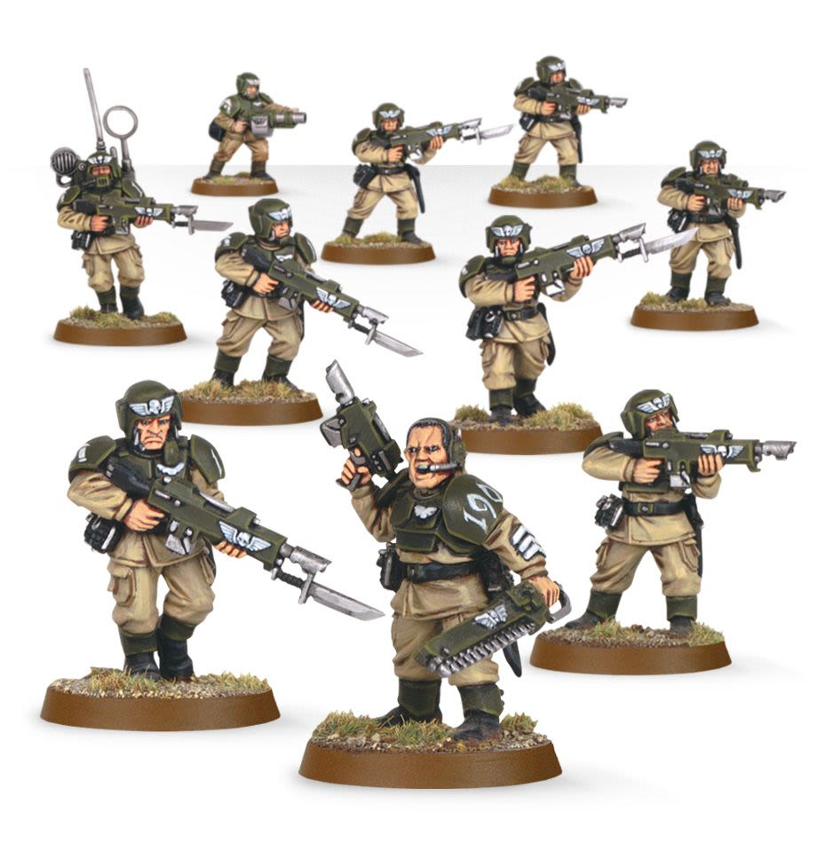 ASTRA MILITARUM CADIAN SHOCKTROOPS (CADIAN INFANTRY SQUAD)1