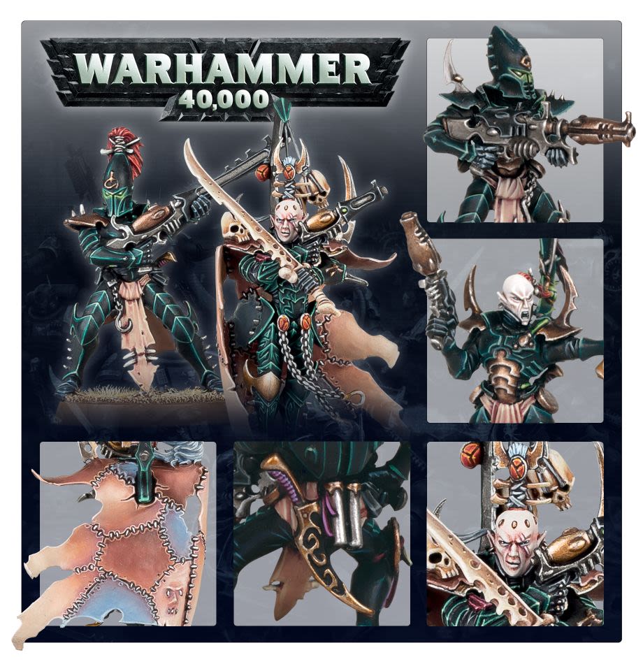 DRUKHARI POISONBLADE RAIDING PARTY - BATTLEFORCE2