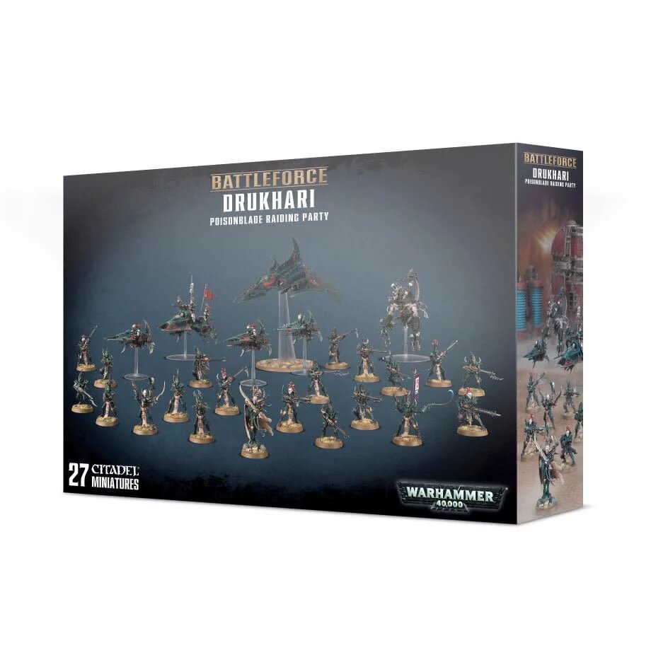 DRUKHARI POISONBLADE RAIDING PARTY - BATTLEFORCE5