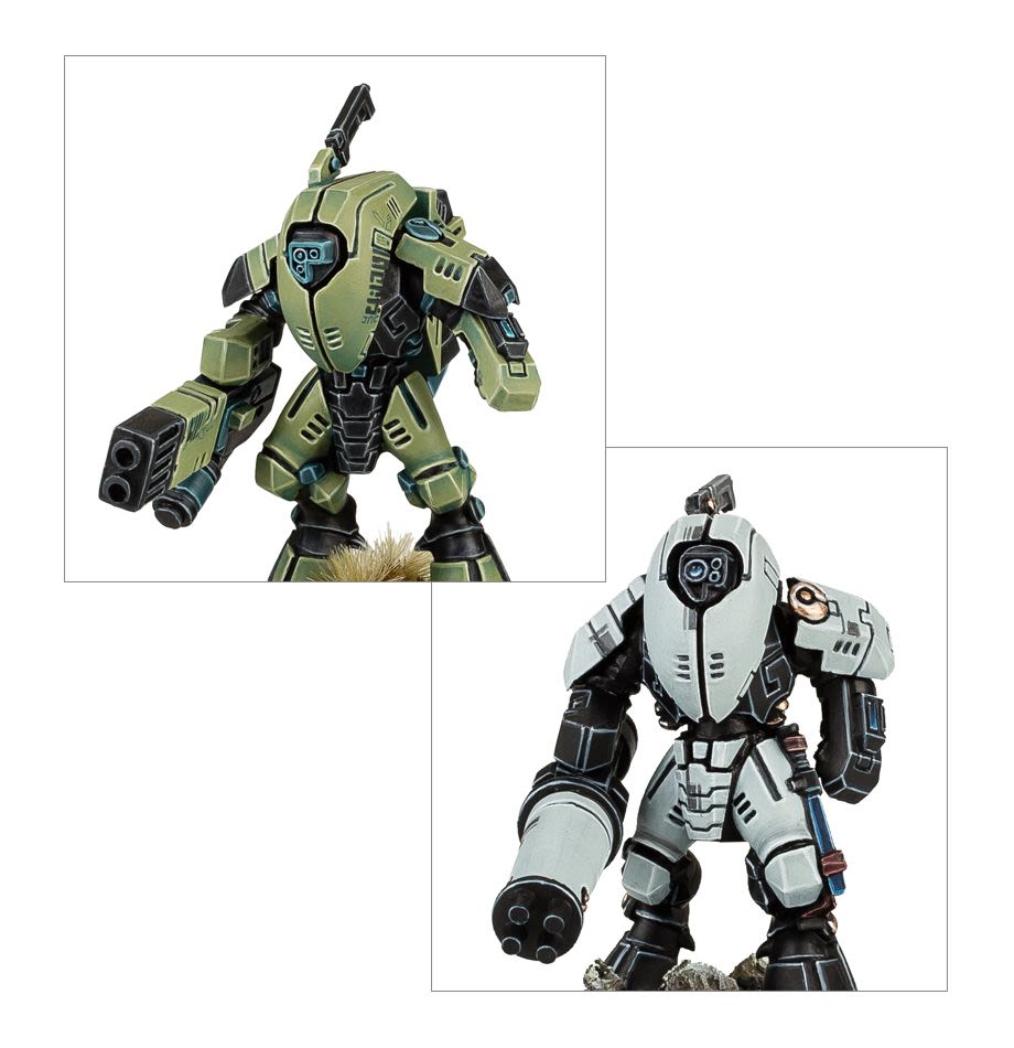 Games Workshop 99120113062 Tau Empire Xv25 Stealth Battlesuits Kit De Plastico Para 12 Anos A 99 Anos