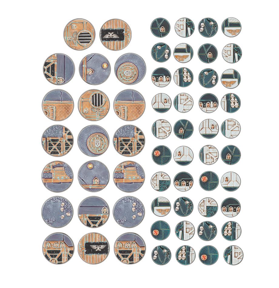 SECTOR IMPERIALIS: 25 & 40MM ROUND BASES2
