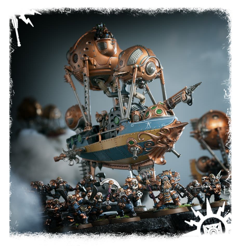 KHARADRON OVERLORDS ARKANAUT FRIGATE6