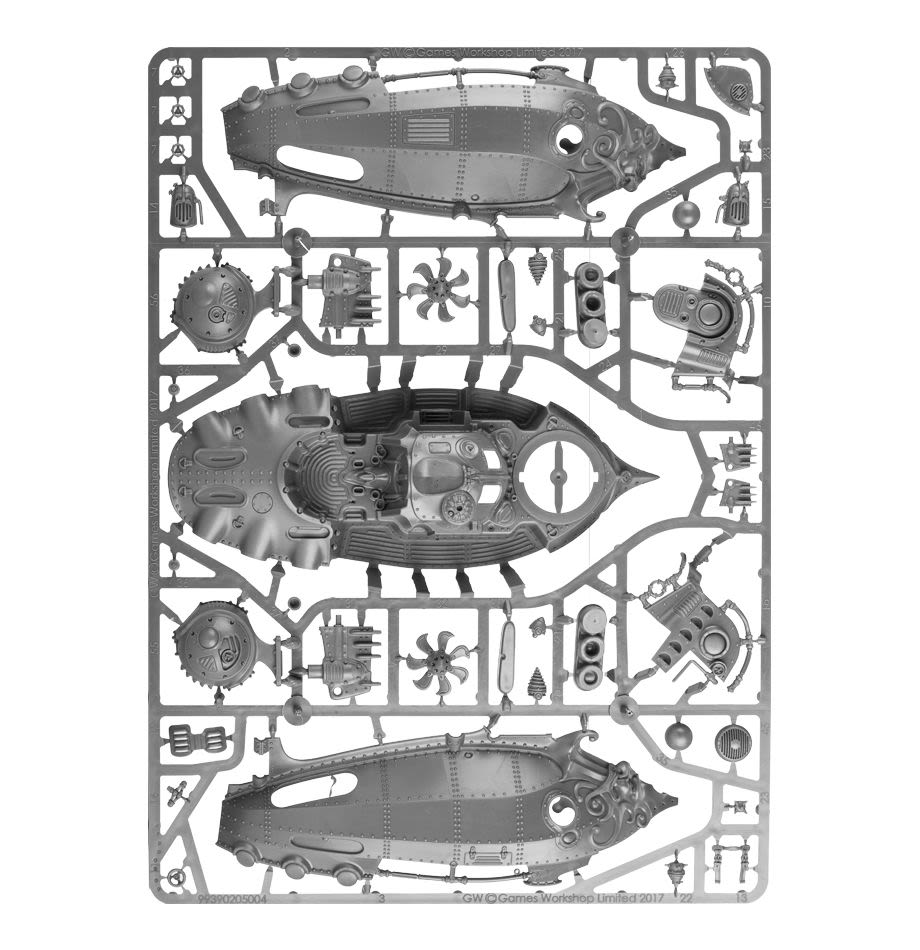KHARADRON OVERLORDS ARKANAUT FRIGATE17