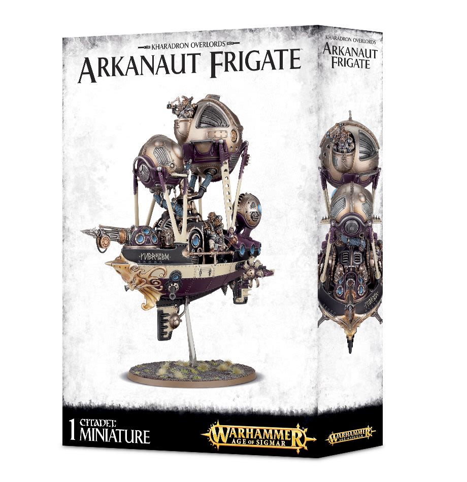 KHARADRON OVERLORDS ARKANAUT FRIGATE9