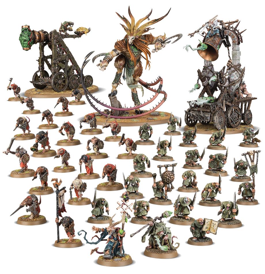 SKAVEN CORRUPTING WAR-SWARM - BATTLEFORCE1