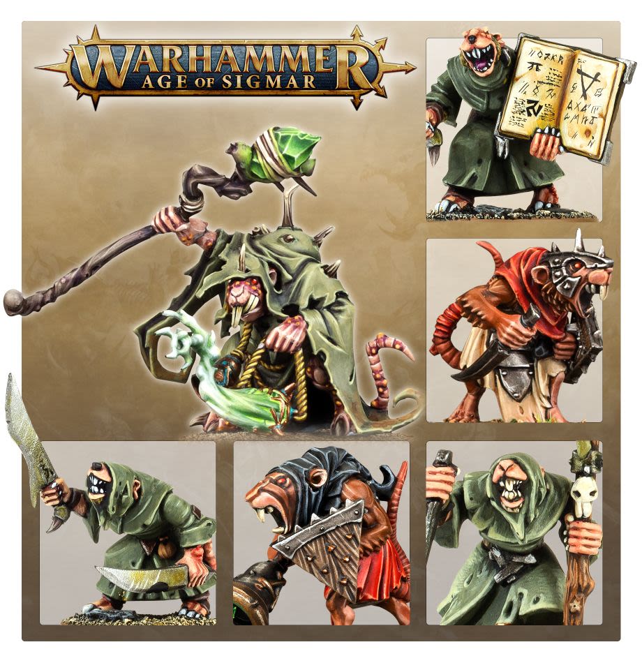 SKAVEN CORRUPTING WAR-SWARM - BATTLEFORCE2