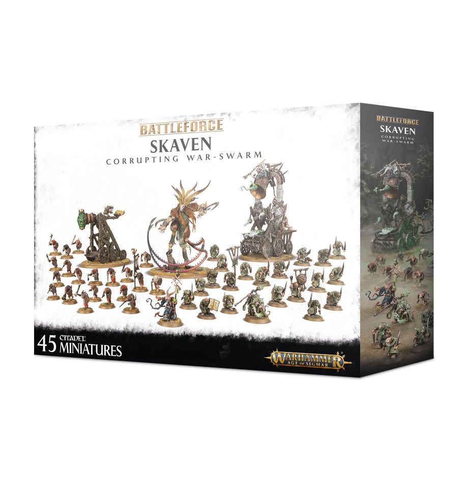 SKAVEN CORRUPTING WAR-SWARM - BATTLEFORCE5