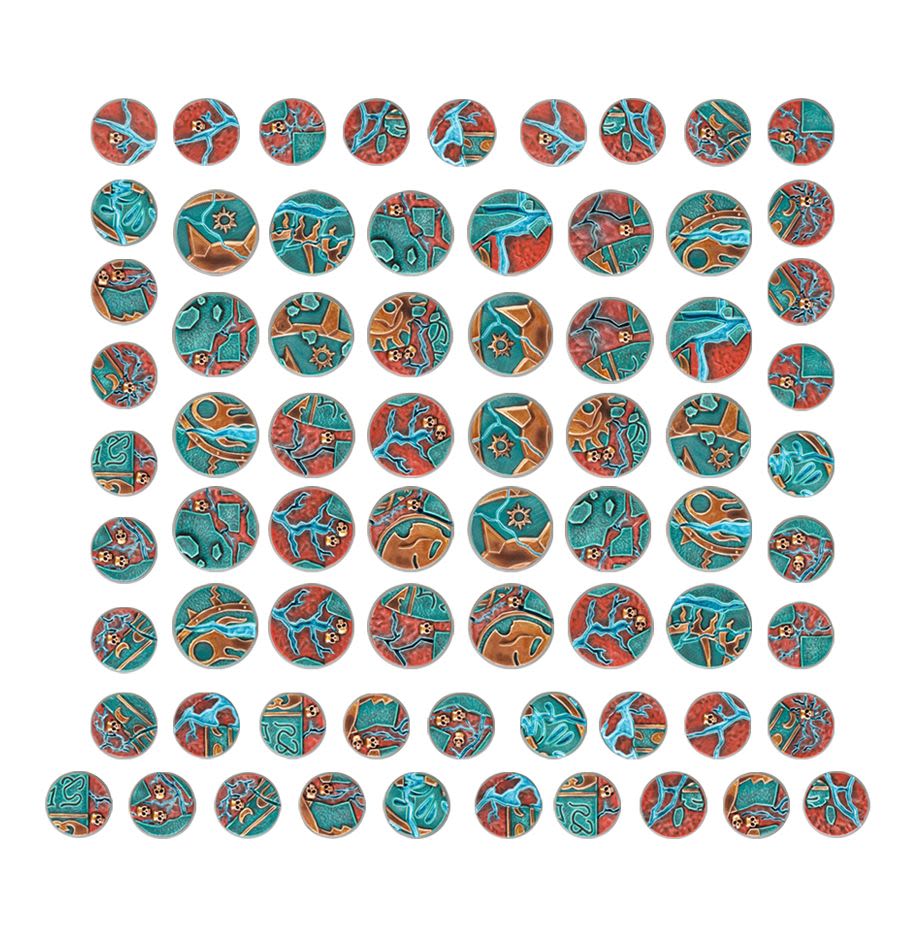 SHATTERED DOMINION: 25 & 32MM ROUND BASES3