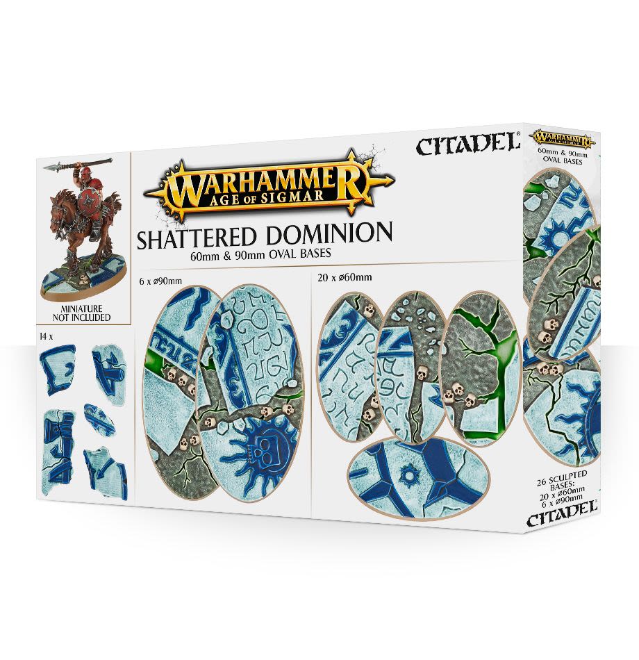 SHATTERED DOMINION: 60 & 90MM OVAL BASES4